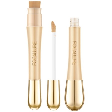 Concealer with the Focallure Soft Matte Complete Concealer brush, tone 02, 8 g