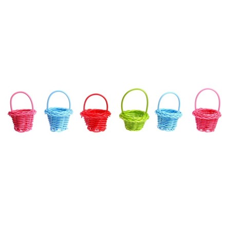Puppet miniature "Basket", Mix colors-7