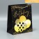Gift package, packaging, “Happy Birthday” black craft, 23 x 27 x 11.5 cm