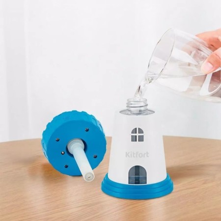 Air humidifier KT-2864, 150 ml, 2.5 watts, white-blue-2