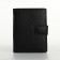 Male purse on magnet 3 in 1, department for auto documents, passports, black color