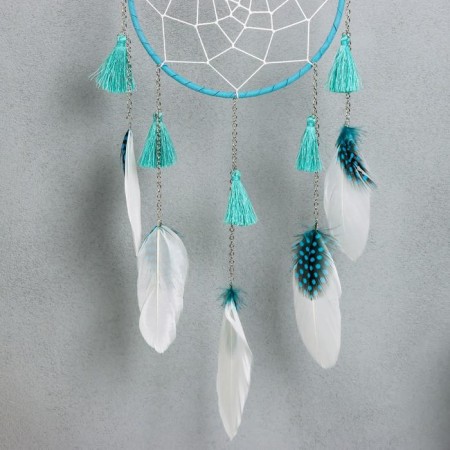 Dreams "Web with brushes, turquoise" 40x15 cm-2