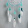 Dreams "Web with brushes, turquoise" 40x15 cm