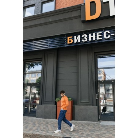Jumper male ise, size 58, color orange-8