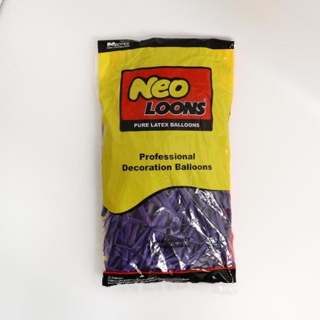 Ball for Twisting latex 250 ", standard, set of 100 pcs., Lavender color-1