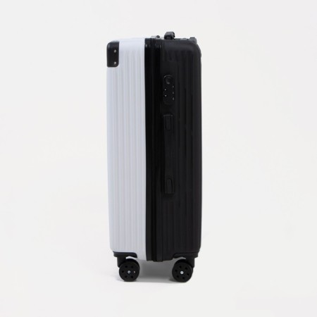 Big suitcase 26 ", code castle, white/black color-3