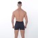 Panties men's boxers, black/stars, size 50
