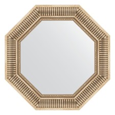 Mirror in the baguette frame, a silver aqueduct 93 mm, 62x62 cm