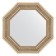 Mirror in the baguette frame, a silver aqueduct 93 mm, 62x62 cm