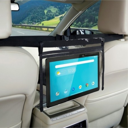Siger tablet holder, between car seats, cloth