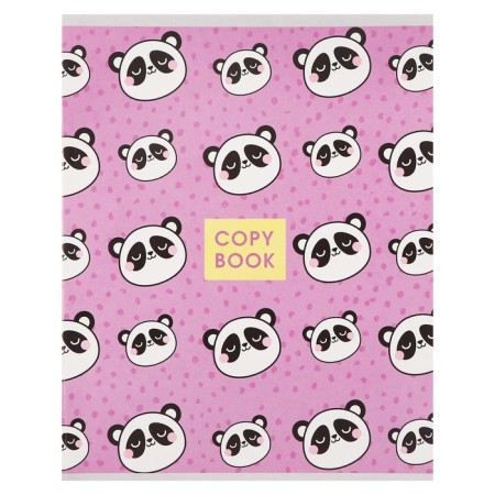 Notebook of 48 sheets in Calligrata Pattern cage, covered cardboard, block No. 2 is whitewash 75% (gray sheets), mix-4