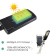 Street battery lamp, lantern, 121 diode