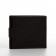 Male purse for magnet, department for bills, cards, coins, brown color
