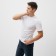T -shirt male, white color, size 48
