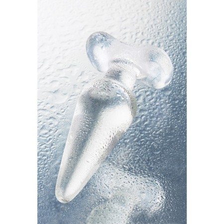 Sexus Glass anal plug, glass, transparent, 11.5 cm, d = 3.5 cm-3