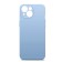 Borasco cover for iPhone 15, Soft Touch, silicone, microfiber, blue