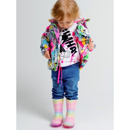 Demician jacket for the girl PlayTode, height 80 cm-7