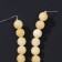 Beads on threads ball No. 8 “Citrin” (2 variety), +/- 38 cm