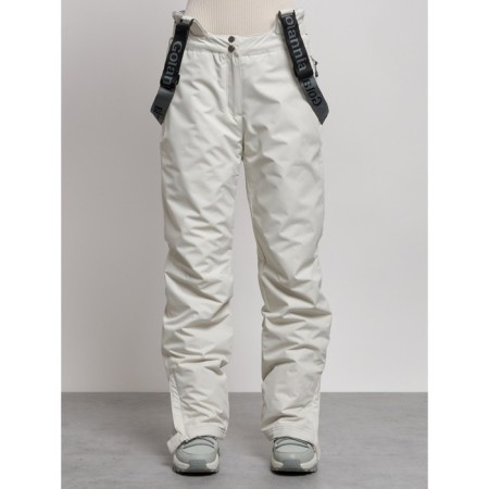 Semi -combinezone female ski insulated, size 46, white color-7