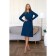 Women's dress, size 42, blue color 5488