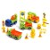 Set of gaming "construction site", inertia machines, mix color