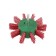 The brush is flat for the drill kwb, d = 100 mm, the shank d = 6 mm, soft, nylon with aluminum oxide