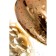 Anal traffic jam, metal, golden, with an amethyst crystal, 7 cm, d 2.8 cm, 50 g