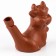 Ceramic “Layer” whistle for painting 3.2 × 7.5 × 6 cm