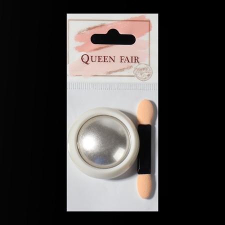 Nail rubbing, with an applicator, color mirror transparent shine-5