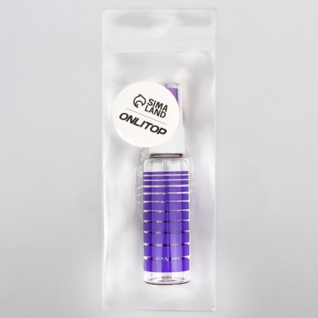 Parfume bottle "stripes", with a sprayer, 40 ml, color mix-4
