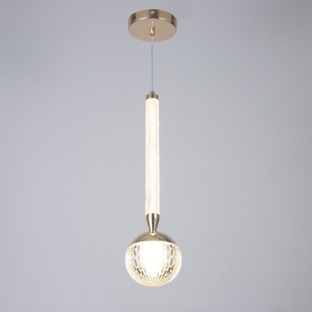 Bayerlux lamp "She" LED 17W gold 10.5x10.5x45-130 cm-1