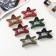 Hair crab "Matte" star, 7 cm, mix