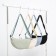 Youth bag with zipper, milk color