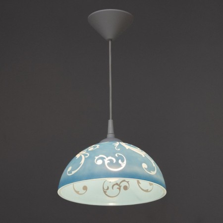 Lamp Bayerlux cap "Andri" 1 lamp E27 40W Blue D.250-2