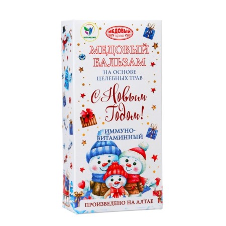 New Year's honey balm Altai "Immino-vitamin", 250 ml-2
