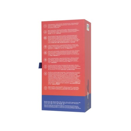 Satiffyer Hot Bunny vibrator with clitoral stimulant, red color-5