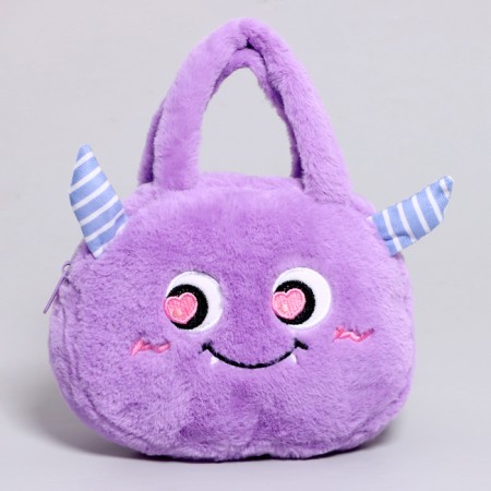 Handbag "Montstrika", 21 cm, purple color