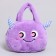 Handbag "Montstrika", 21 cm, purple color