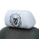 Covers on the headrest lion, white, set 2 pcs