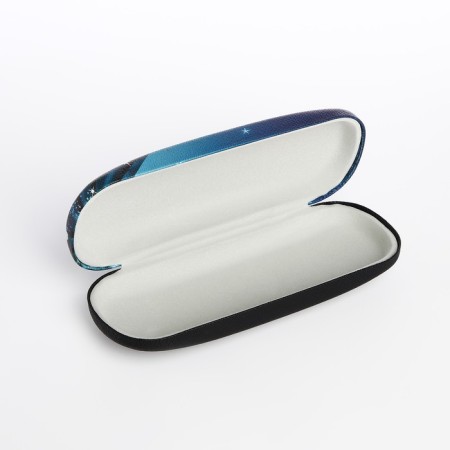 Glasses for glasses, 16 x 4 x 6 cm, cracker, blue color-3