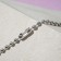 Coke "blade", white color in silver, 48 cm