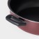 Form "Expert", 3.5 l, d = 26 cm, glass cover, plastic handles, anti -stick coating, burgundy color