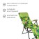 Stezlong chair NNK5/L, p. 82 x 59 x 116 cm, print with tukans