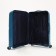 Great suitcase 28 "On a zipper, code lock, blue color