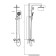 Showing system D&K Berlin Freie DA1433701A01, Tropical Shower, Hand Lake, Chrome
