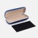 Case for glasses on the cracker, the color is blue