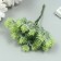 Artificial plant for creativity "spruce balls" 1 bouquet = 6 branches green 14 cm