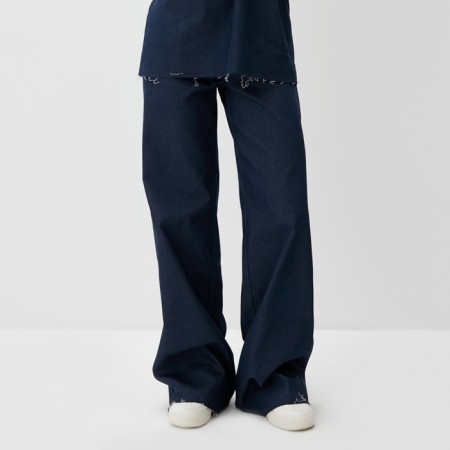 Women's pants Minaku: Jeans Collection Blue Blue, Rr. 48-5