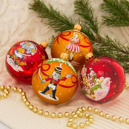 Set "Nutcracker" (set 4pcs) D-7.5 cm
