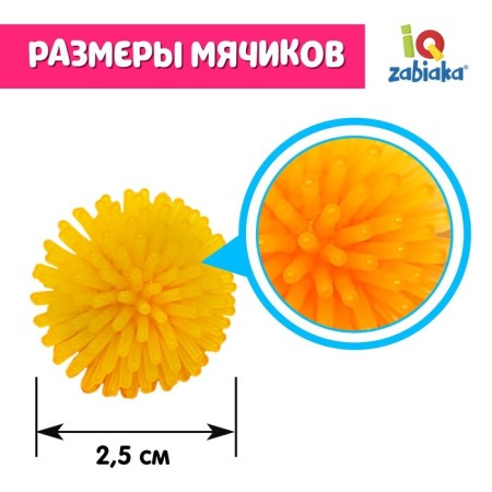 Developing balls for fingers, 5 pcs.-1